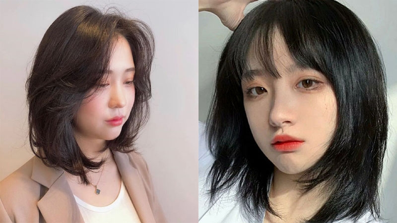 Cắt tóc lá 2 tầng ảnh 15