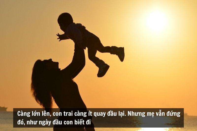 Câu nói hay về mẹ và con trai ảnh 6