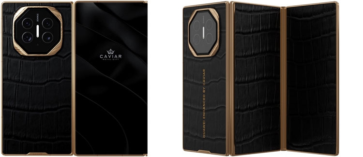 Caviar ra mắt phiên bản đặc biệt Huawei Mate XT Ultimate mạ vàng 24k, giá trên 14.000 USD (hơn 344 triệu đồng)