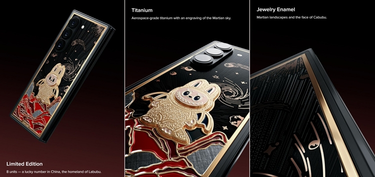 Caviar ra mắt Samsung Galaxy Z Fold7 và Flip7 Cabubu Edition, lấy cảm hứng từ Labubu, mạ vàng 24k - hình 2