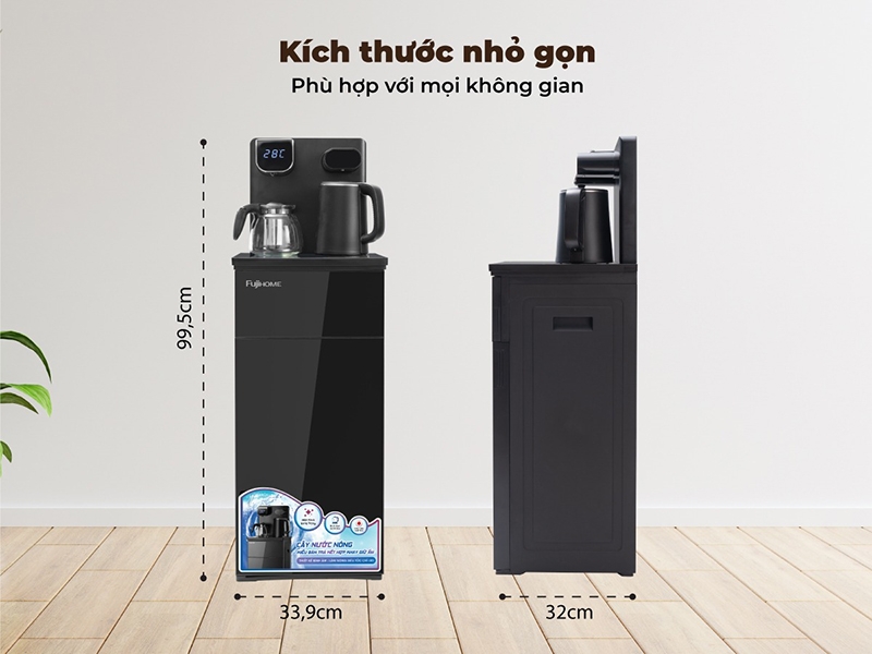 Cây nước nóng hút bình Fujihome TB110E-H (hình 2)