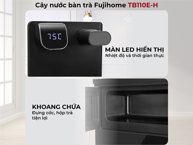 Cây nước nóng hút bình Fujihome TB110E-H (hình 4)