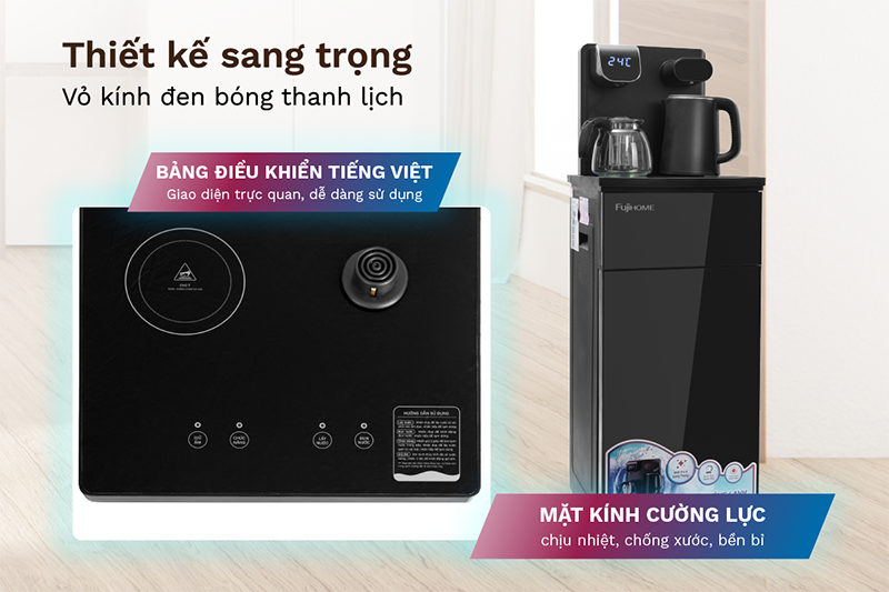 Cây nước nóng lạnh hút bình Fujihome TB110E (hình 6)