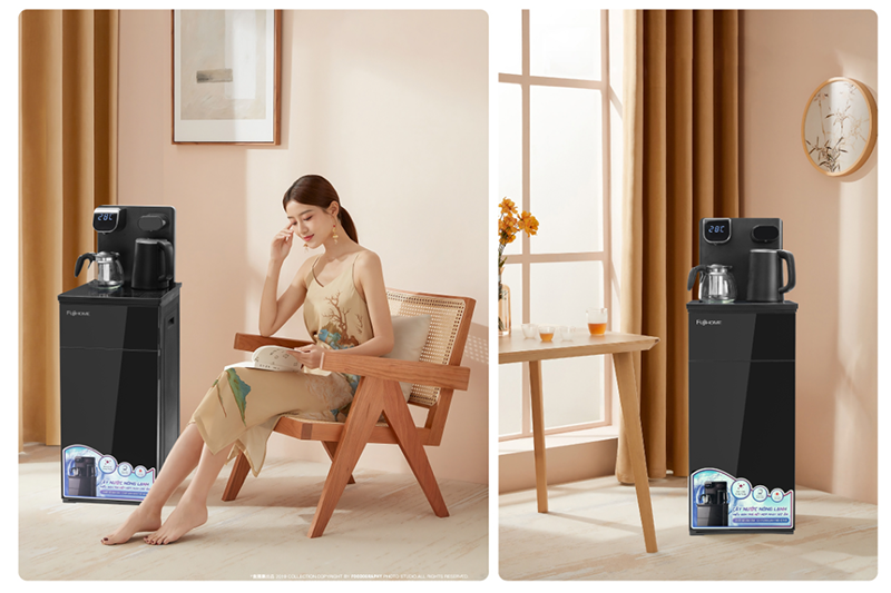 Cây nước nóng lạnh hút bình Fujihome TB110E (hình 4)