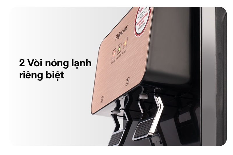 Cây nước nóng lạnh úp bình để bàn Fujihome WD03E (hình 5)