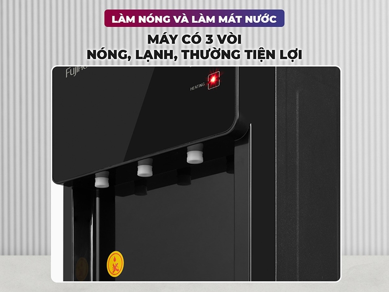 Cây nước nóng lạnh úp bình Fujihome WD61E (hình 5)