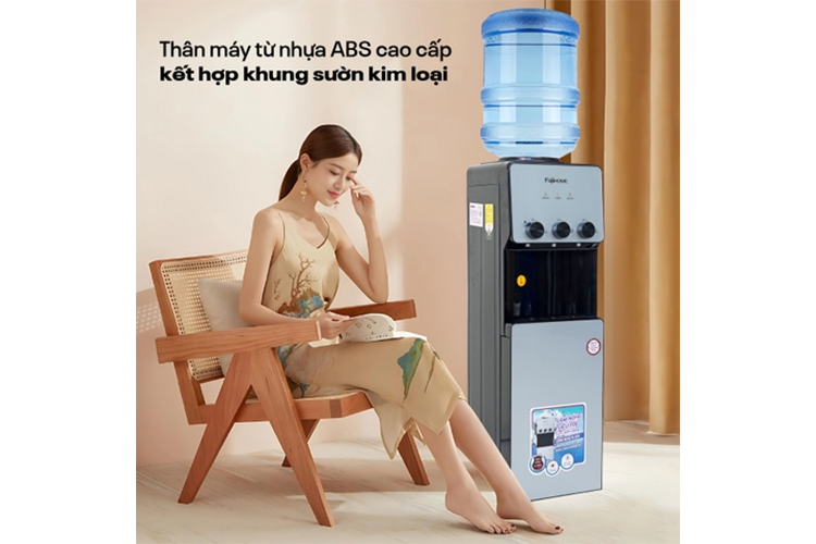 Cây nước nóng lạnh úp bình Fujihome WD677C (hình 2)