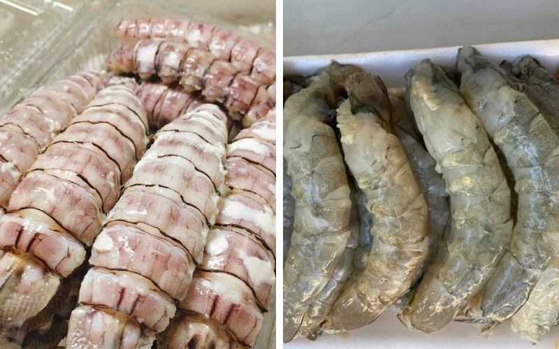 Sơ chế nguyên liệu làm chả bề bề