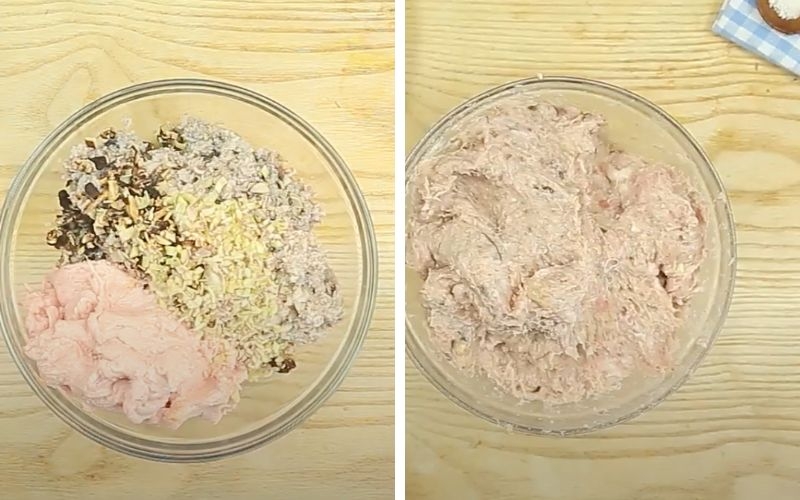 Trộn chả bề bề