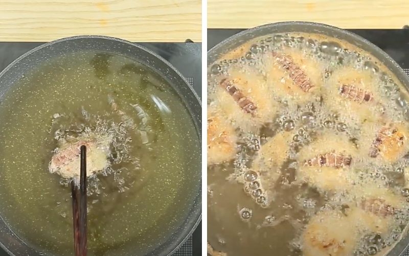 Chiên chả bề bề