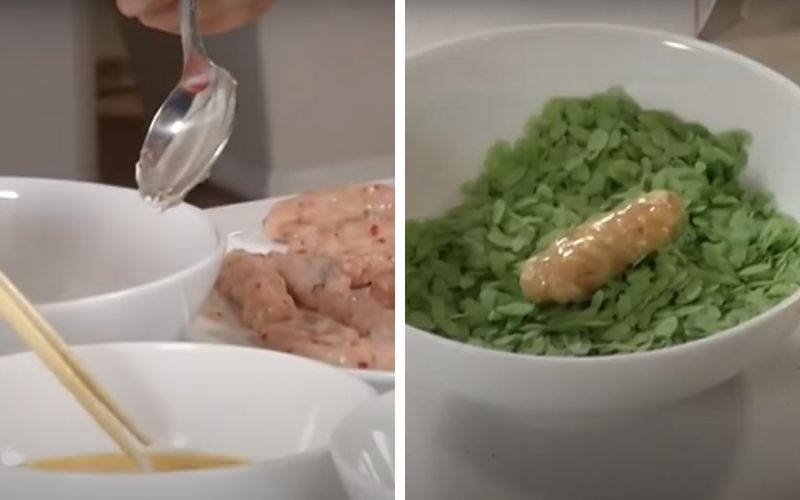 chả cá chiên cốm 3