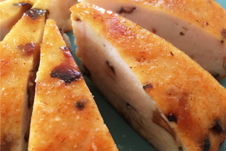 Chả gà nấm hương 2