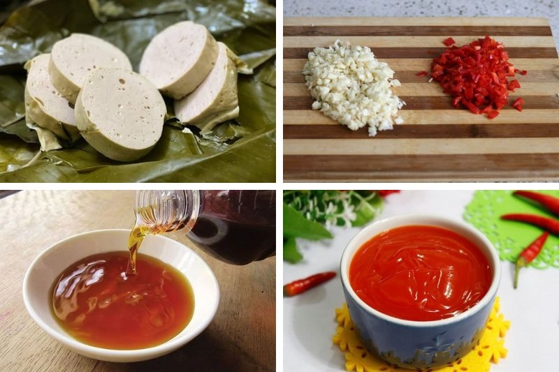 Chả lụa chiên nước mắm ảnh 1