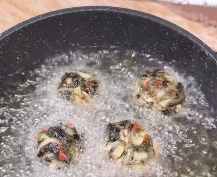chả nấm thì là rong biển ảnh 6