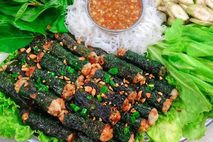 Cách làm chả thịt bò nướng lá lốt: Món ngon dân dã đậm đà hương vị Việt