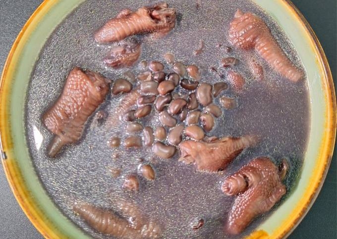 chân gà hầm đậu đen 6