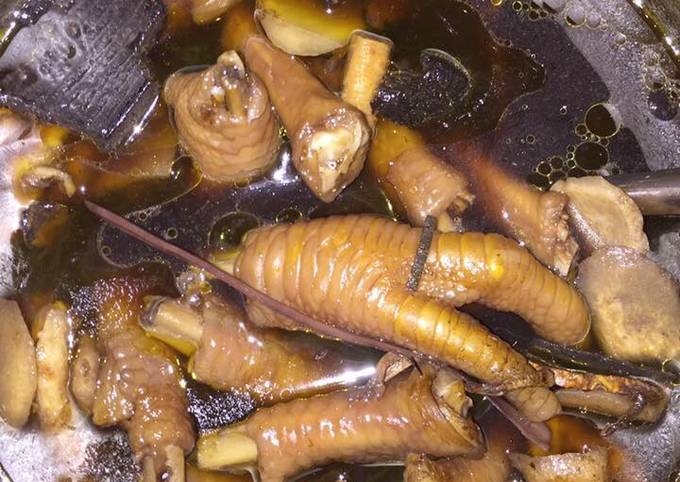 chân gà hầm đậu đen 7