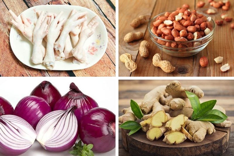 Chân gà hầm đậu phộng ảnh 3