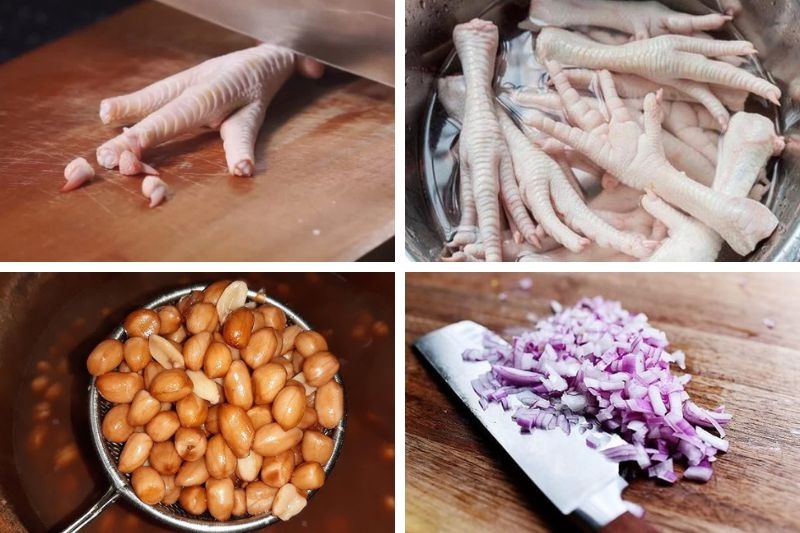 Chân gà hầm đậu phộng ảnh 4