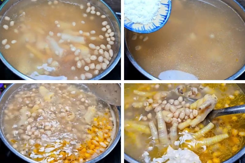 Chân gà hầm đậu phộng ảnh 5