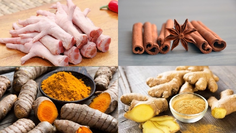 chân gà ủ muối 1