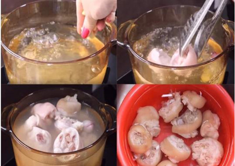 chân giò hầm đậu đỏ 3