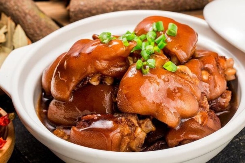 chân giò hầm đậu đỏ 6
