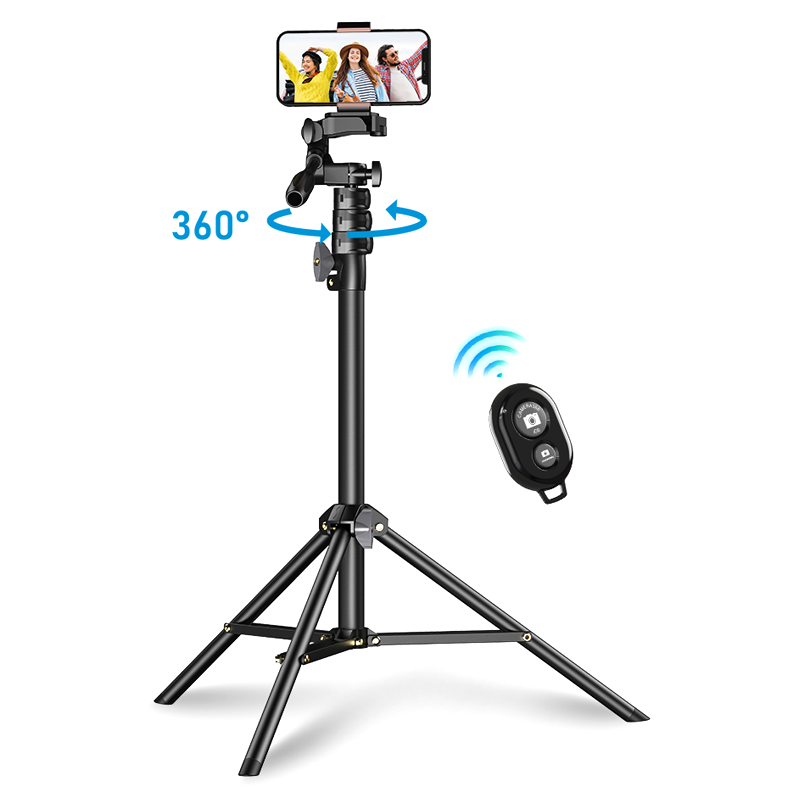 Gậy Chụp Ảnh Tripod Apexel Apl - Jj070 Đen