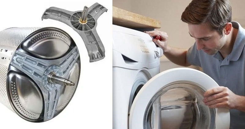 Chảng ba máy giặt Electrolux hình 2