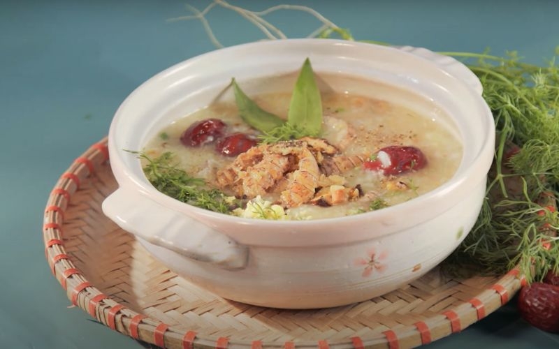 cháo bề bề táo đỏ