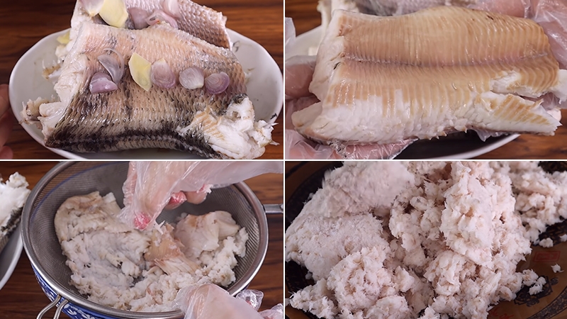 cháo cá lóc bí đỏ phô mai 3