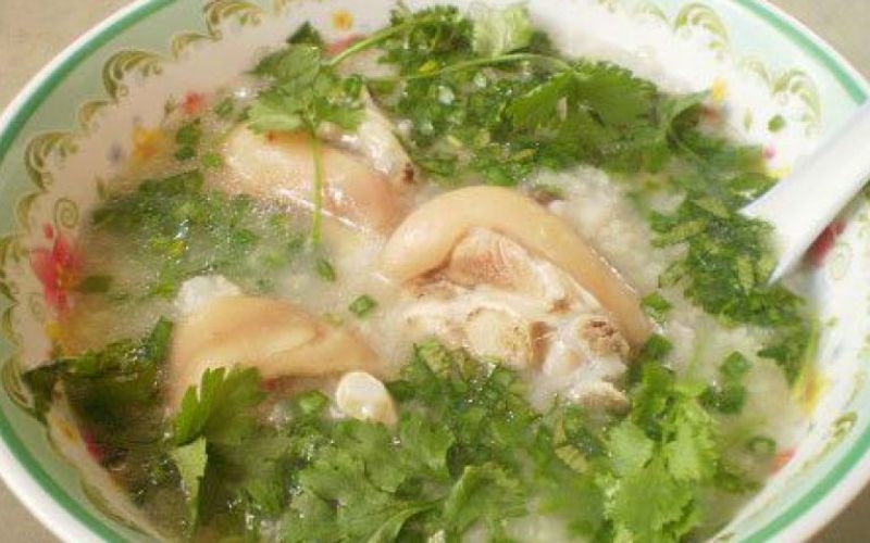 Cháo chân giò 3
