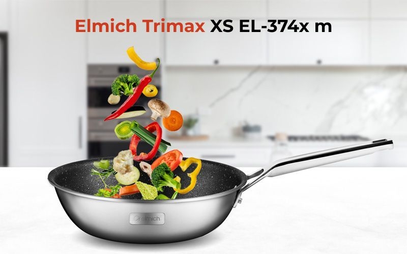 Chảo chống dính bếp từ Elmich Trimax XS EL-374x