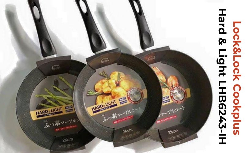 Chảo chống dính bếp từ Lock&Lock Cookplus Hard & Light LHB6243-IH