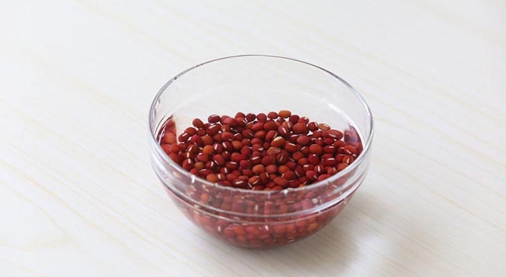 cháo đậu đỏ thịt bằm hình 2