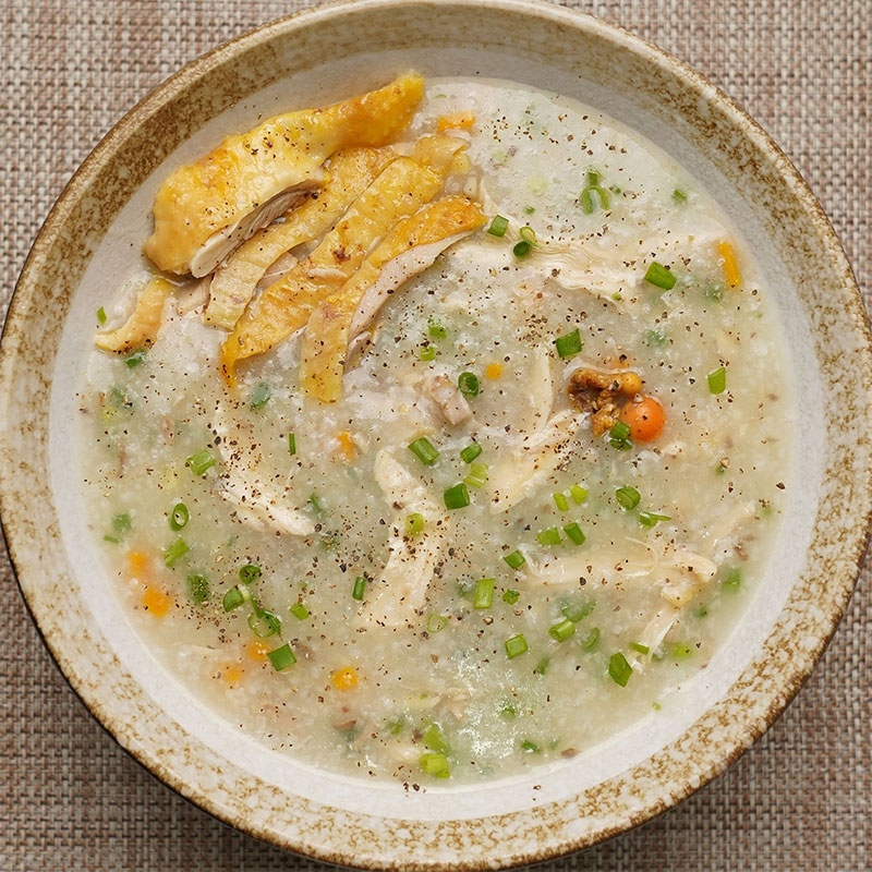 Cháo gà bao nhiêu calo hình 1