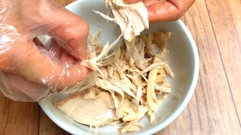 cháo gà tía tô 6