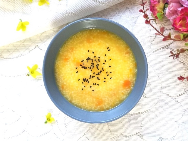 cháo hạt kê cho bé ăn dặm 3