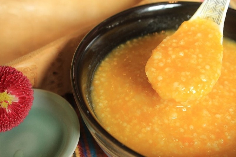 cháo hạt kê cho bé ăn dặm 5