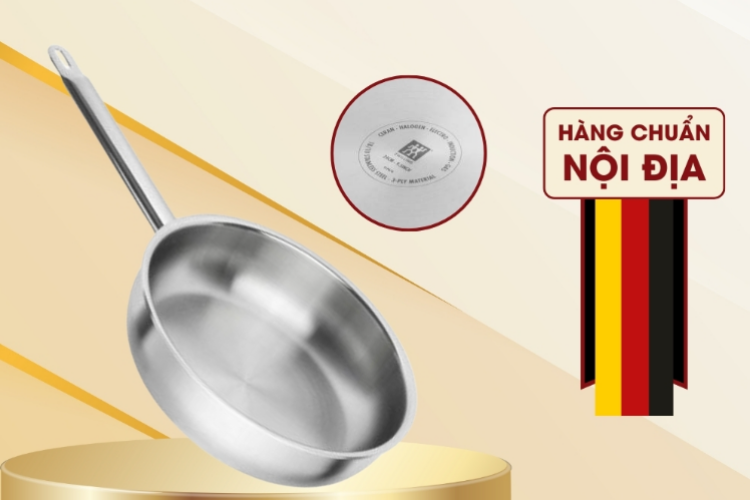 Chảo inox không chống dính ảnh 7