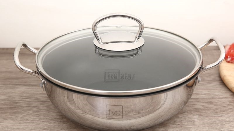 chao lau inox sau long 22 cm fivestar w22 3dg