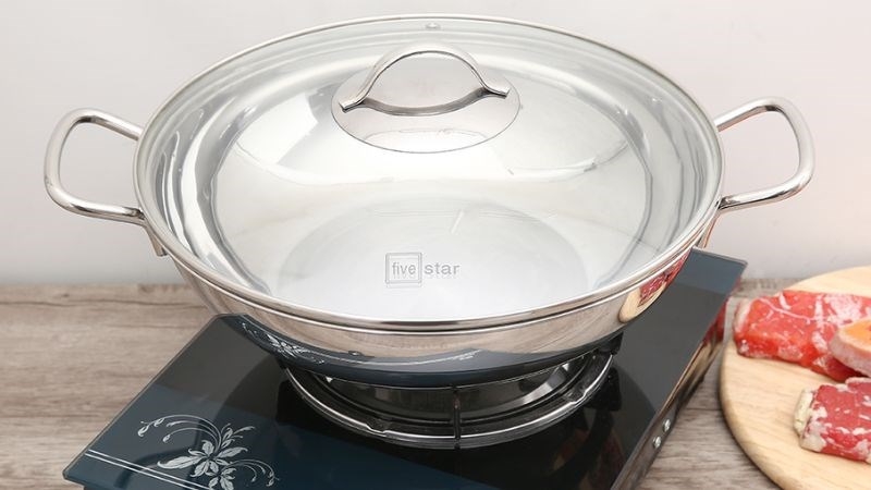 chao lau inox sau long 32 cm fivestar fscl31001