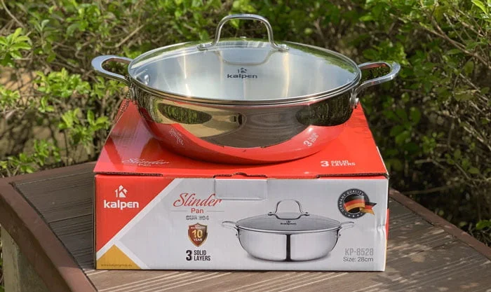 chao lau inox sau long kalpen kp 8528 28 cm