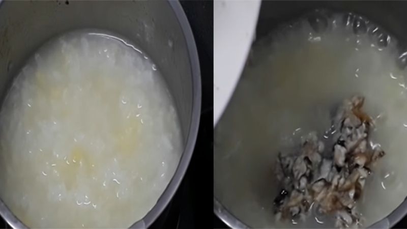 nau chao luon dau xanh