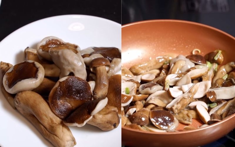 Cháo nấm tràm chay hình 4
