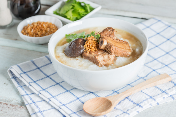 Cháo sườn bao nhiêu calo hình 2