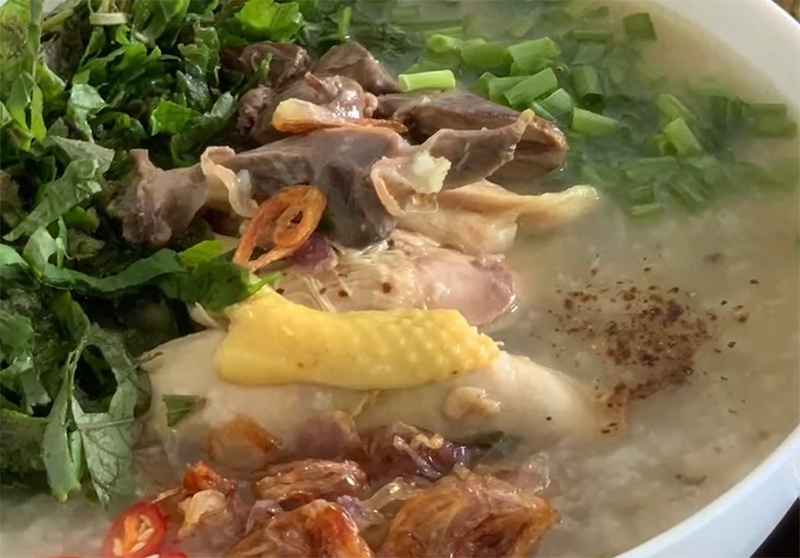 2 cách nấu cháo tía tô (hình 12)