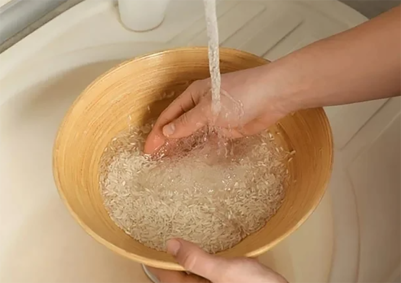 2 cách nấu cháo tía tô (hình 1)