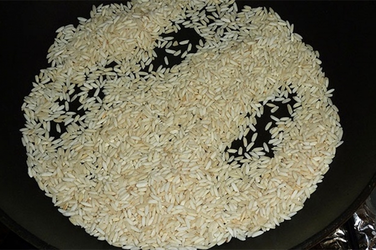 2 cách nấu cháo tía tô (hình 9)