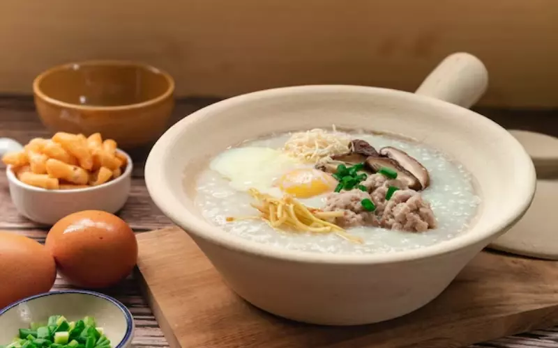Cháo tiếng Anh là gì 4